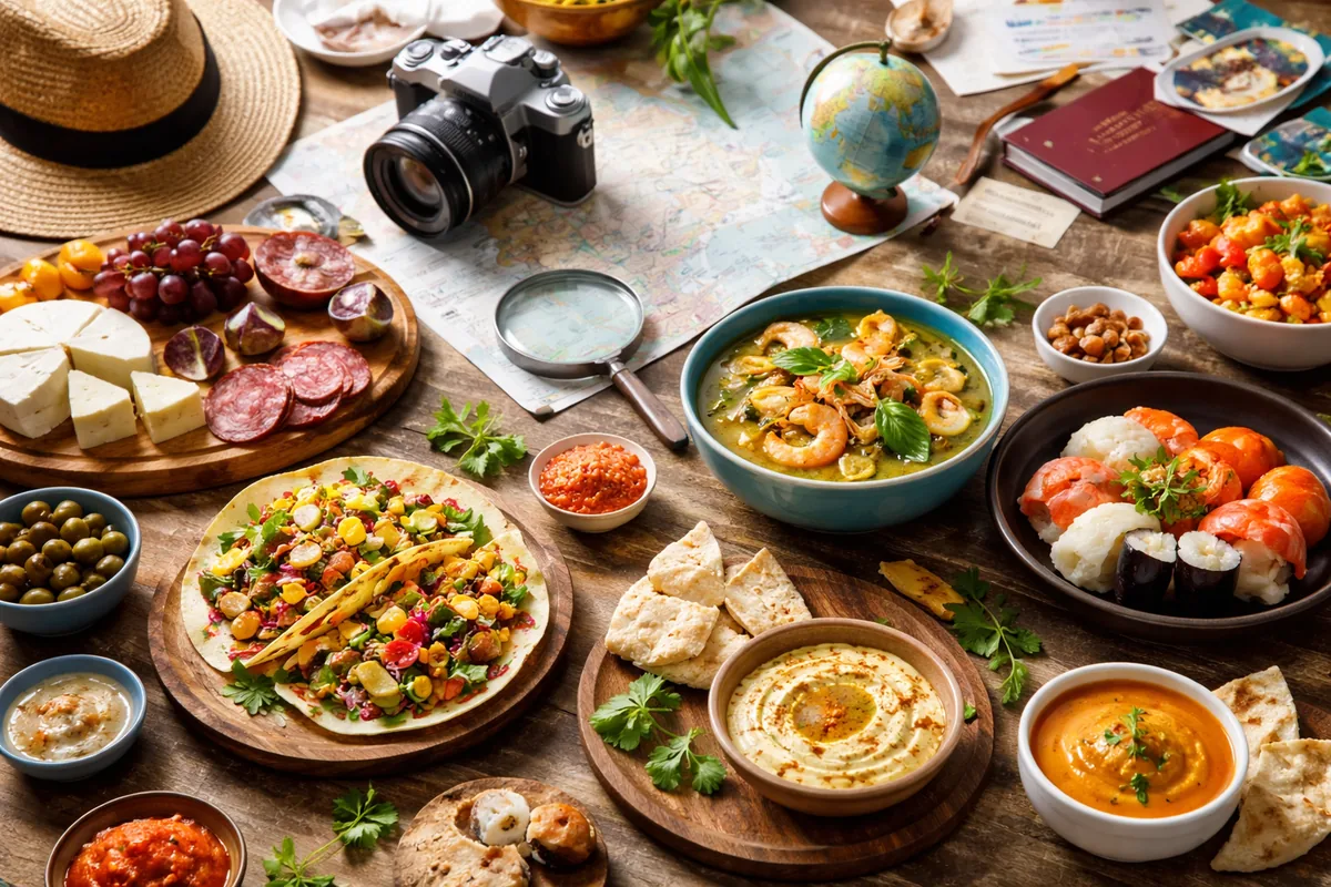 Explorer les cultures à travers la gastronomie locale