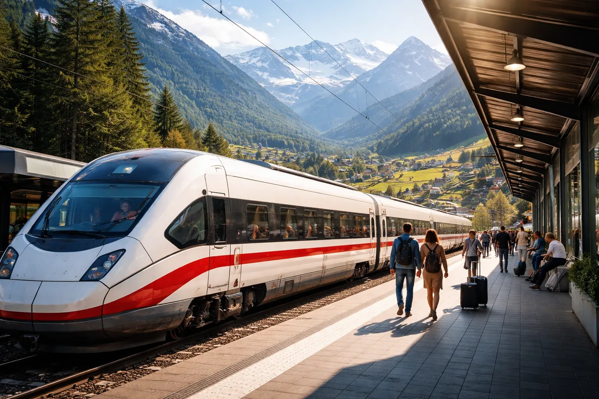 Les coulisses des voyages en train à travers l'Europe