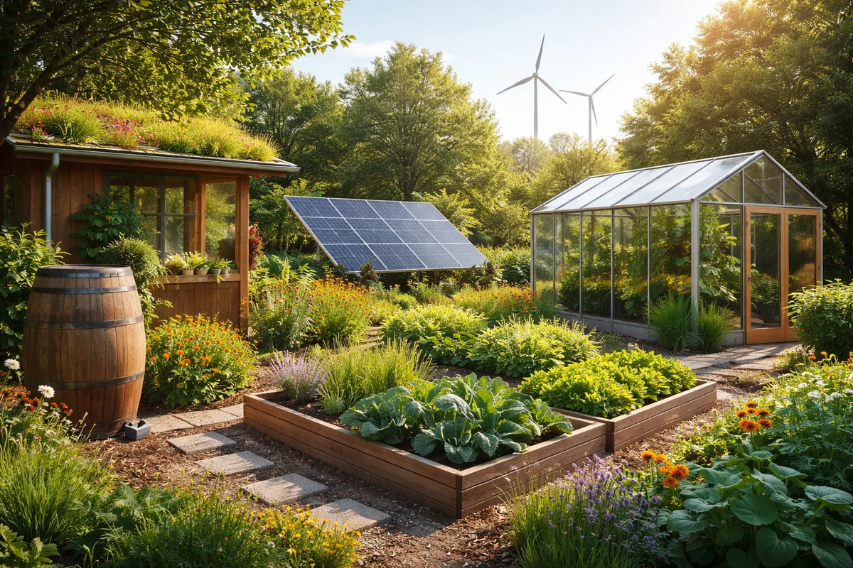 Comment concevoir un jardin durable avec des énergies écologiques