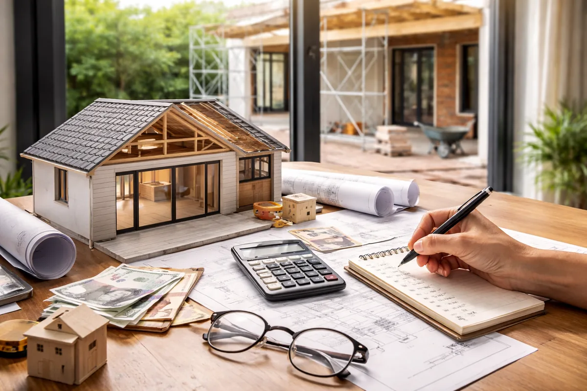 Comment préparer votre budget pour une extension de maison avec permis de construire