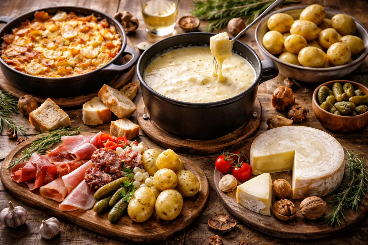 Comment réaliser un dîner savoyard traditionnel avec des ingrédients de saison