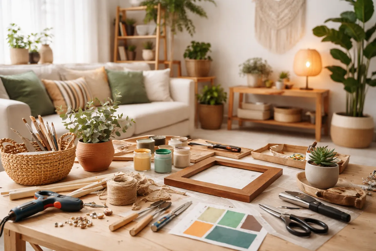 Comment réaliser des projets DIY pour améliorer votre décoration intérieure