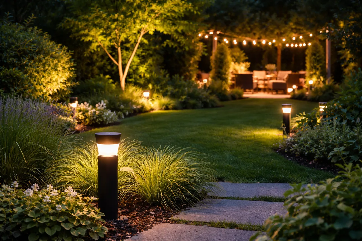 Comment optimiser l'éclairage d'un jardin pour réduire la consommation d'énergie